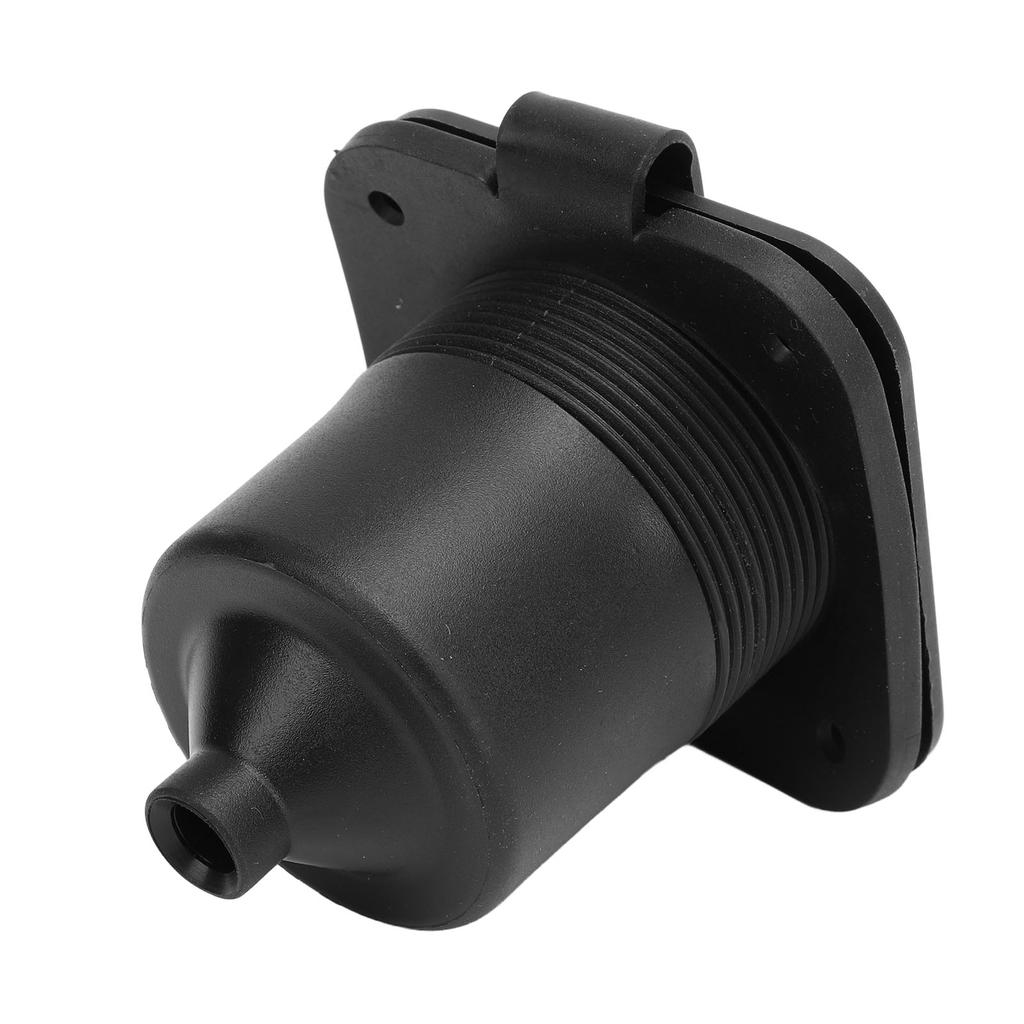 15 Amp Flanged Inlet Recessed 125V Shore Power Inlet Receptacle Plug with Water Resistant Covers Exterior Electrical
