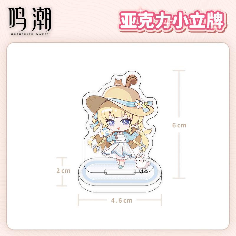 Wuthering Waves Chinese Game Peripherals Full Acrylic Stand Collectible Table Ornaments Creative Birthday Gifts For Friends Plaything