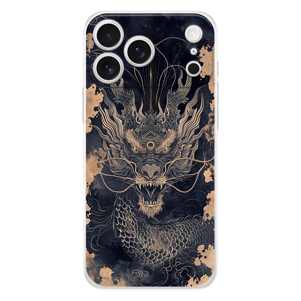 Soft Clear TPU Case For iPhone 17 Air 16E 16 11 15 14 Pro MAX 12 13 7 8 Plus SE Easter Cover Protection Cool Animal Tiger Lion
