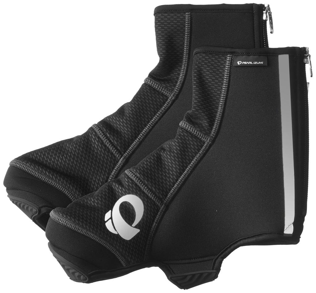 Pearl Izumi 7906 Windbreak Thermo Shoe Size M to Japanese size Covers, Men's, Black, (equivalent M)
