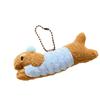 Fashionable Dachshund Plush Keychain Lovely Puppy Stuffed Keyring Accessory for Bag Decoration and Special Gifts