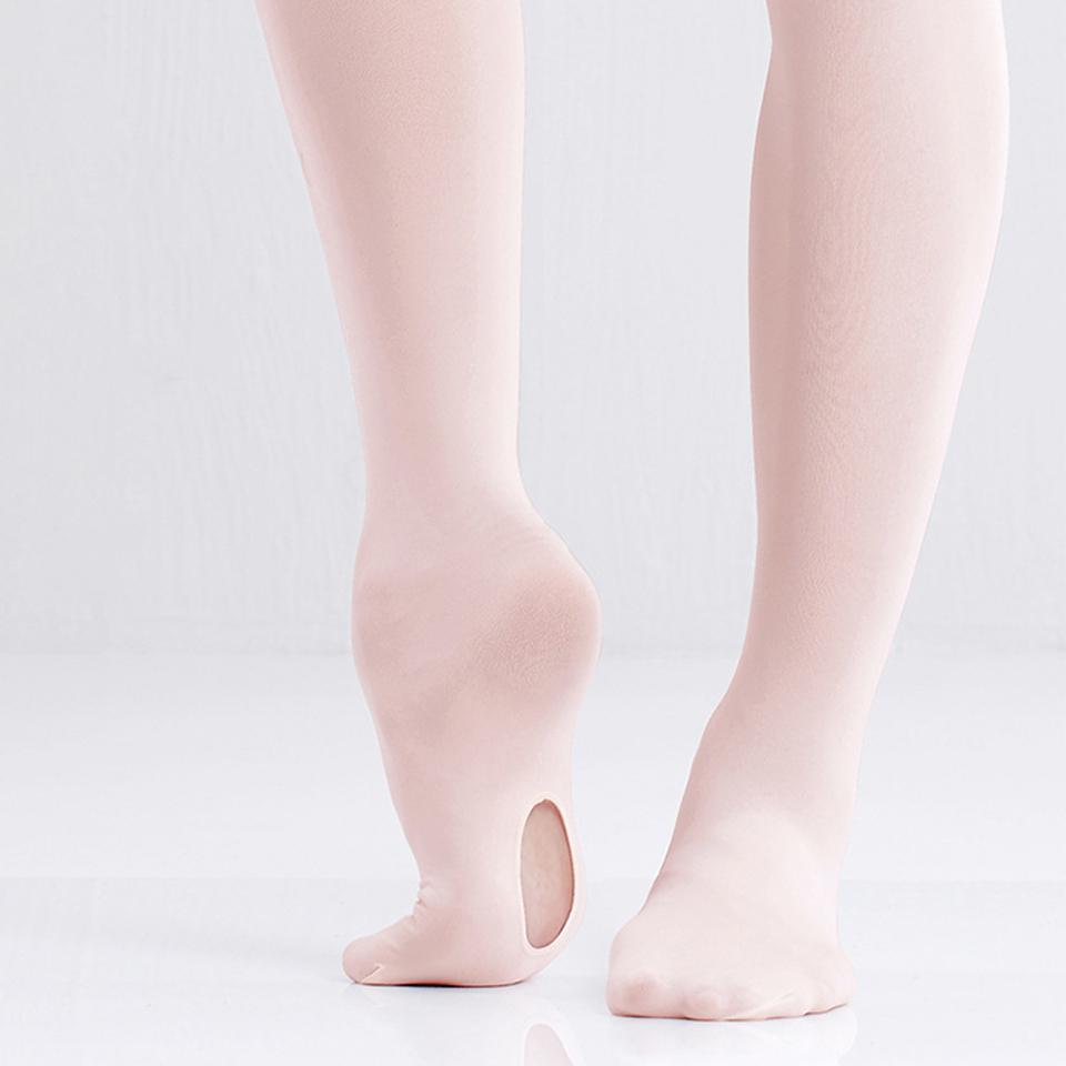 Girls Convertible Ballet Tights Seamless Ballet Dance Pantyhose