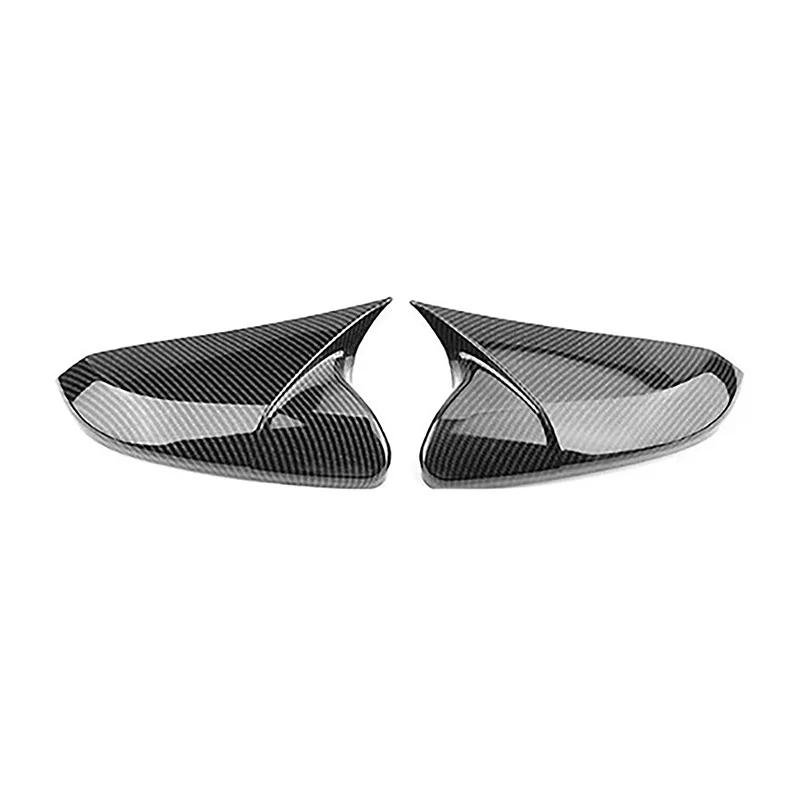 2Pcs Rearview Mirror Covers Car Accessories For Honda Civic 10th Generation 2016-2024 Carbon Fiber Side Mirror Protective Covers