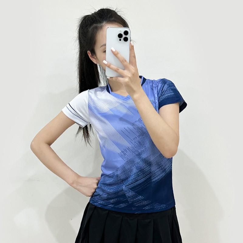 Quick-Dry Badminton Set Women Men Sportswear Running Tennis Volleyball Training Competition Uniform
