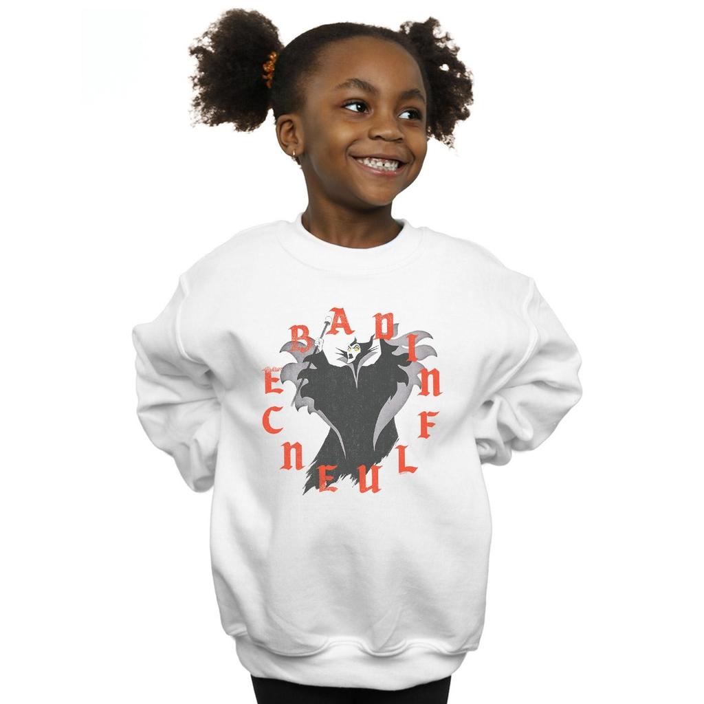 Disney Girls Maleficent Bad Influence Sweatshirt