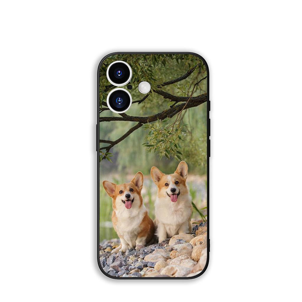 Handyhülle Haustier Süßer Hund Corgi für Samsung Galaxy A36 A17 A26 A07 A35 A54 A53 A13 A33 A34 S8 S9 S20 S21 FE S10 Plus Hülle