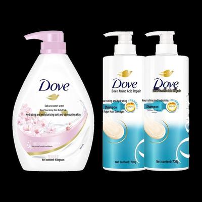 Dove Sakura Duschmilch & Pflegendes Shampoo Bundle
