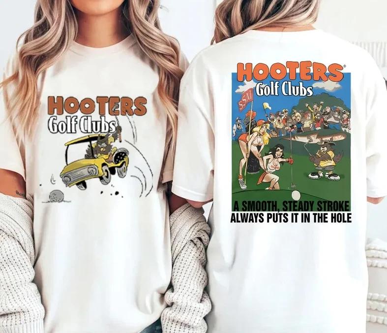 Vintage Hooters 90s Golf T-Shirt S