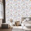 Clouds, animals, and llama wallpaper for living room and bedroom 50x1000