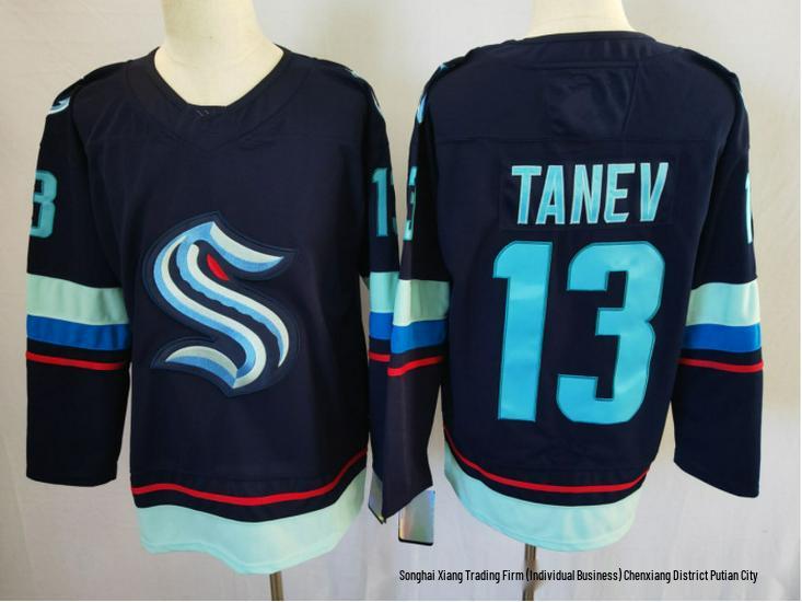 Siren Team Men s Embroidered Ice Hockey Jersey - Numbers 7, 13, 62 M