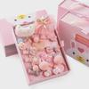 Koreanisches Prinzessin Baby Haaraccessoire Set: 18-teiliges Haarnadeln- und Haarring-Set für Mädchen.