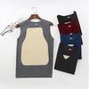 Men's Double-Sided Fleece-Lined Quick-Heat Seamless Vest - Thick, Warm Base Layer for Autumn/Winter