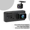 Video Camera For Car 3 Channel Car On-Dash Mounted Cameras 1080P Monitor WIFI Infrared Night Vision Front Rear Reversing Image