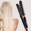 New Style Dual Voltage Hair Flat Iron Hair Straightener Lcd Display Hair Straightening Straight Splint