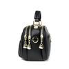 Soft leather small bag women's mobile phone bag 2025 new lightweight and versatile messenger bag fashionable and simple shoulder bag middle-aged moth