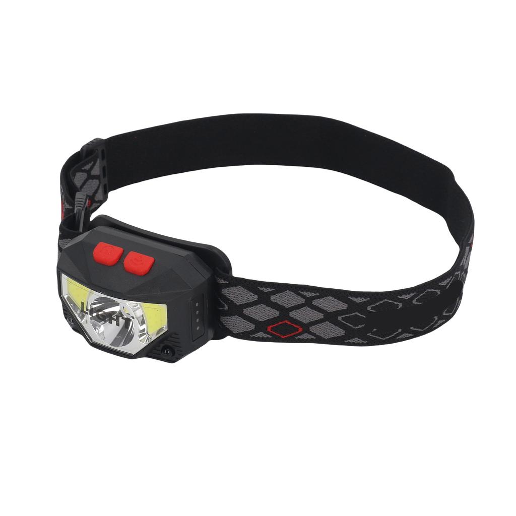 Compact Strong Light LED Hd Lamp Super Bright Hd Light with White Red LEDs 2 Induction Mode