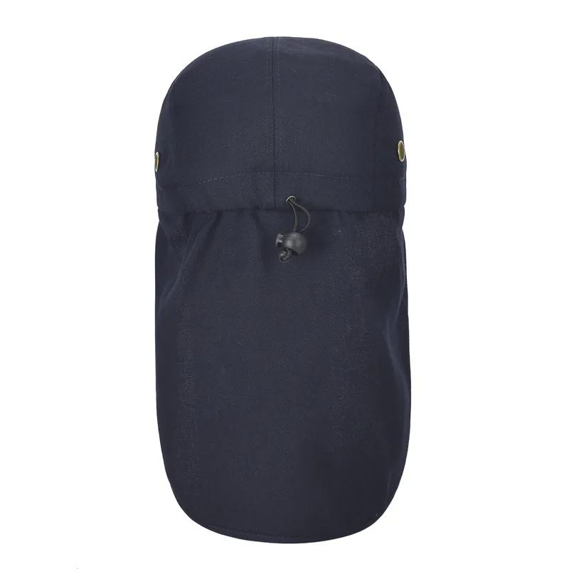 Outdoor Hiking Sun Hat for Men and Women with Neck Flap UPF 50+ Fishing Cap Adjustable