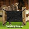 Adjustable Horse Stall Guard Barrier With Reinforced Fasteners For Safe Restriction And Ventilation Comfort 68x49cm