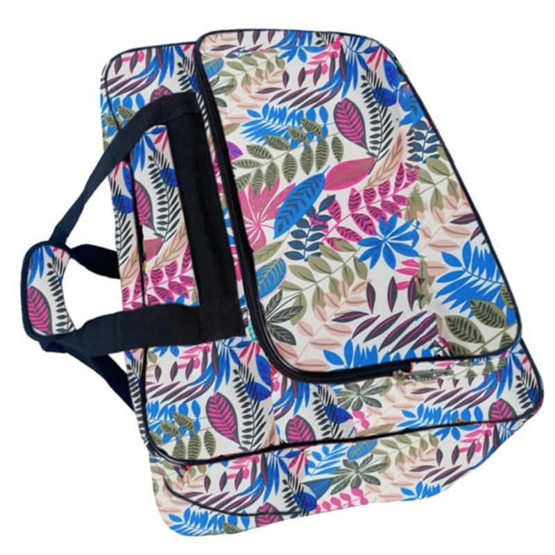 Multipurpose Sewing Machine Bag Spacious Sturdy Nylon Organizers with Handle for Easy Transport with Vibranting Color