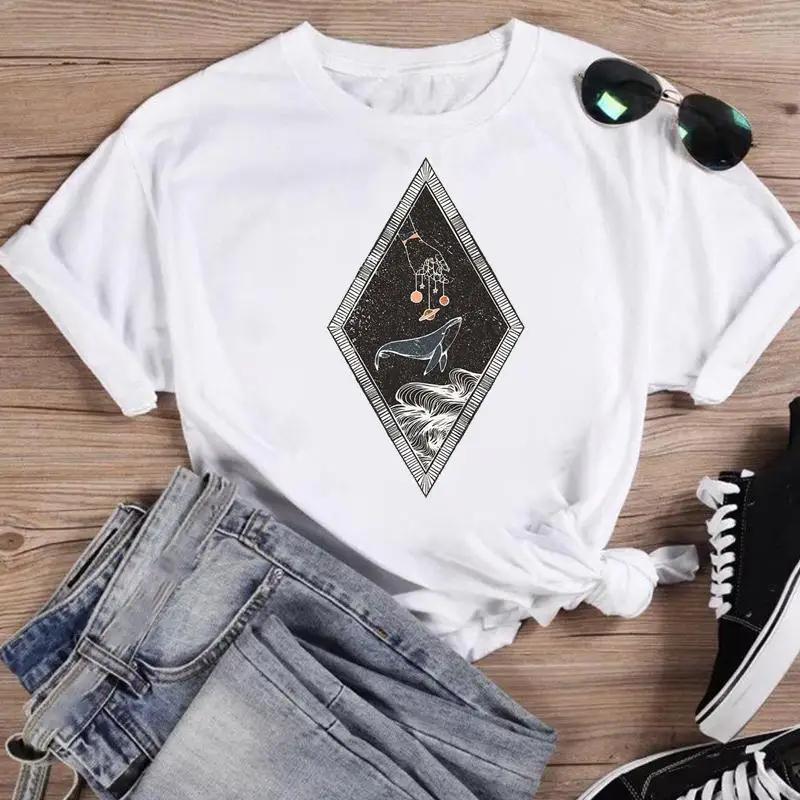 

Shirt Female Graphic Top Short Sleeve Cartoon Tee T-Shirt Women Print Bee Funny Clothing Fashion Summer T-shirts 2XL