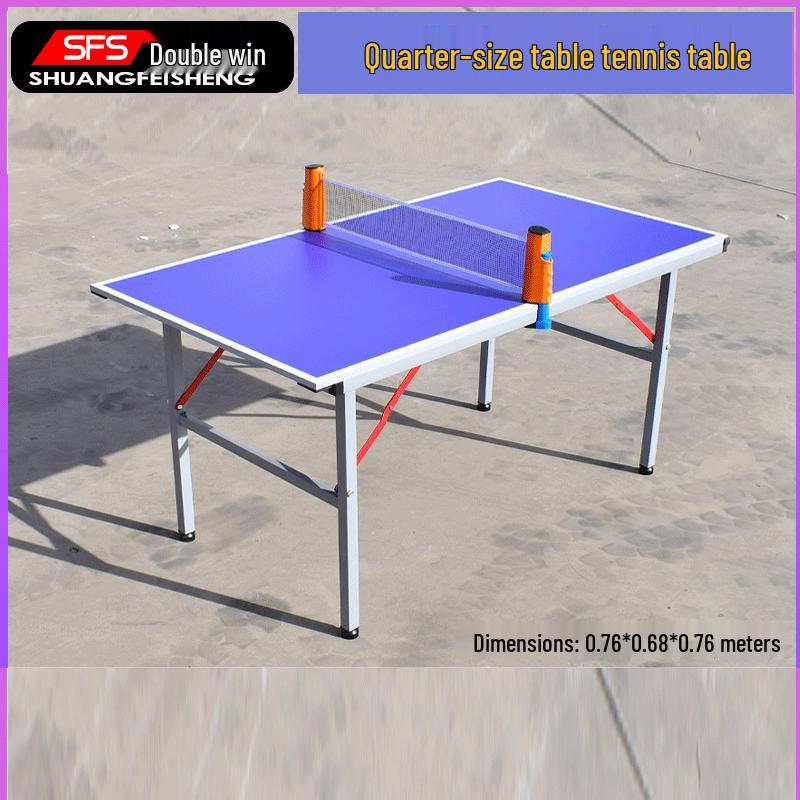 Shuangfeisheng Foldable Kids Indoor Mini Ping Pong Table