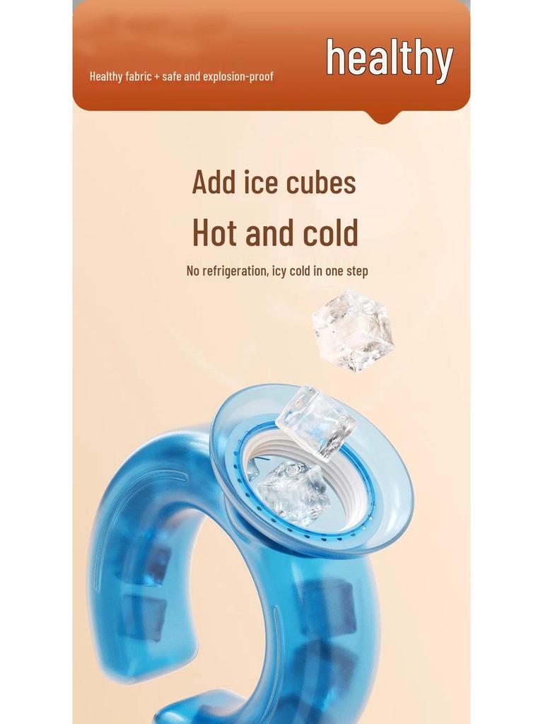 U-Shaped Hot Water Bottle: Neck & Shoulder Warmer, Hot Compress for Neck Vertebra, Scarf Water Injection, Hand & Foot Warmer.