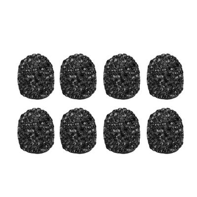 8pcs Car Tire Valve Stem Cap Handmade Sparkling Rhinestone Attractive Universal for Modification