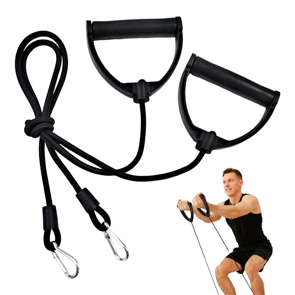 Strength Training Pull Rope Bands Black Workout Exercise Band Resistance Bands  Fitness