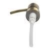 28/400 Thread Metal Pump Head with Plastic Pump Mechanism for Consistent Liquid Dispensing in Refillable Bottles