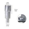 50mmx35mm Drill Bit Weldon Shank Hollow Drill Bit Hole Saw Cutter Annular Hole Cutter For Metal Steel Iron Accessories