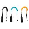 10FT 5.5 MM Paddle Board Leash Strong Cord Surfboard Foot Leash 360 Degree Rotating Design for Swivels Inflatable Longboard