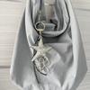 Multifunctional Star Flower Heart Rope Bag Charm Star Pendant Key Holder Bag Accessory Present for Stylish Individuals