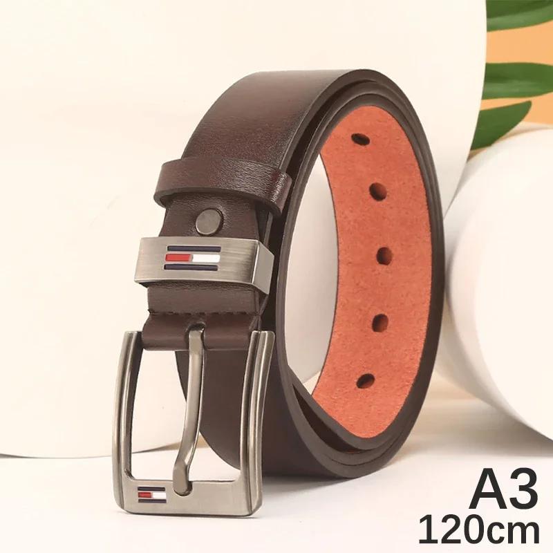 Fashion Men Alloy Pin Buckle Belt Male PU Leather Waist Belts for Jeans Straps Fancy Vintage Waistband Brand Luxury Design