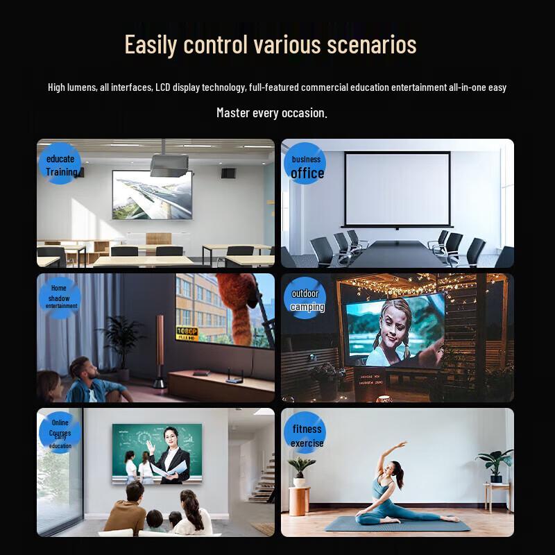 

Philips NPX125/CN Ultra HD Home Theater Projector Kit (CN version)