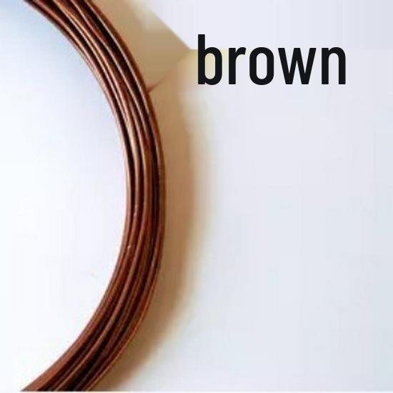 Colored 3.0mm x 5m Anodized Aluminum Wire for Handmade Bicycle Weaving and DIY Modeling