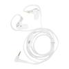 3.5mm Wired Earbuds with Detachable 2Pin Cable HiFi Noise Cancelling Earphones Super Linear Driver Built In Microphone