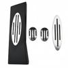 Car Gas Fuel Clutch Brake Foot Rest Pedal Pads Cover for Mini Cooper One Hatch Hardtop Countryman JCW R56 R60 R61 F54 F55