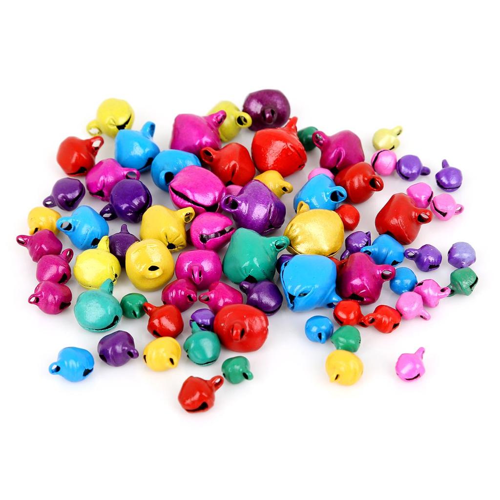 50-300pcs/bag Small Iron Bell Hands Are Used To Make DIY Jewelry Accessories For Bracelet Anklet Pendants