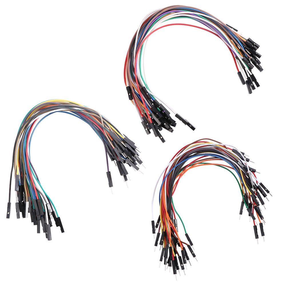 30 Pcs Male To Female Electronic Kit DIY 20cm Jumper Wire Breadboard Dupont Cable Connector