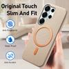 S26U Business Sle Magnetic Leather Case for Samsung S26Ultra S25Edge S24 Plus S23FE A57/37/17/07 A56/36/35 Wireless Charge Cover