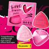 3Pcs Pink Powder Puff Set Sponge Dry And Wet Dual-Use Leather Surface Flocking Makeup Puff Soft Skin-Friendly Air Cushion