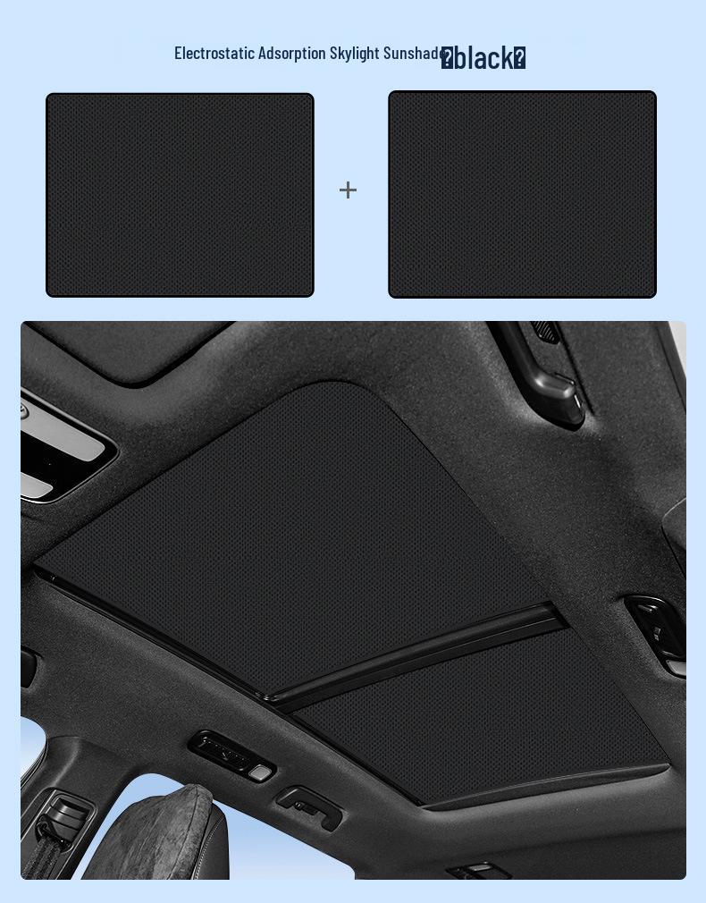24 L6 Sunroof Electrostatic Sunshade: Heat Insulation & Privacy Protection