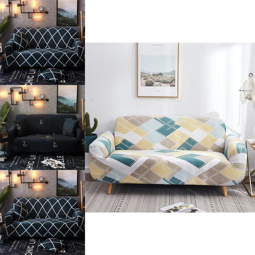Weiche Sofahülle Stretchbezug für Wohnzimmer Ecksofa