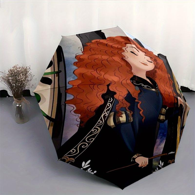 Merida Inspired Automatic Opening and Closing Umbrella - Suitable for Various Occasions, Outdoor Activities, Lightweight and Durable Automat