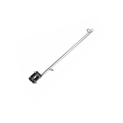 Pole Mount Rail Holder Flag Bracket Stainless Steel Boat Supplies