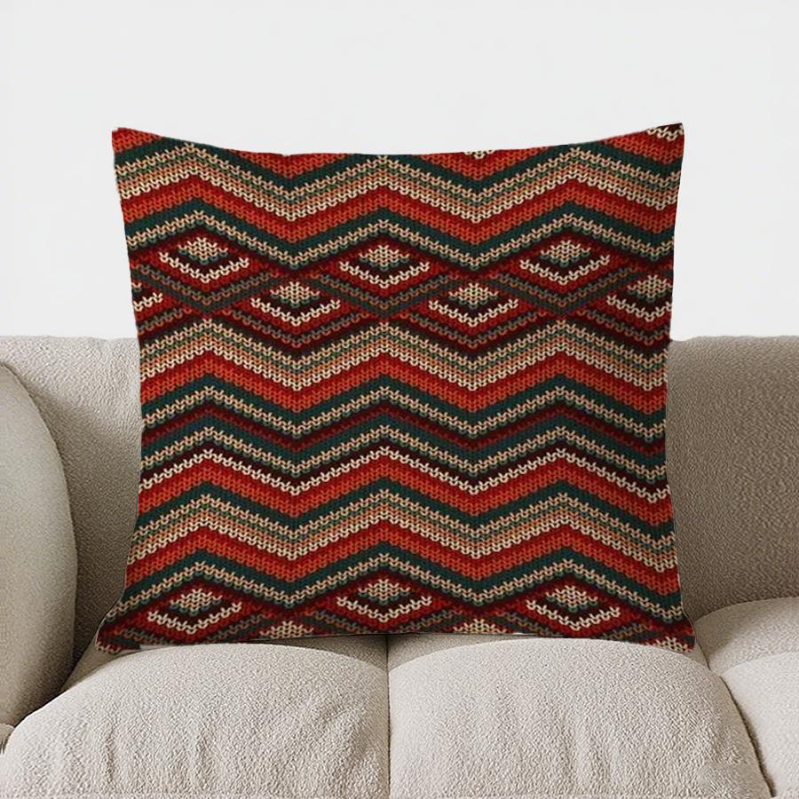 Home Decor Geometric Pattern Pillow Cover Pattern Cushion Cover Suitable For Sofa Bedroom Car Pillow Cover