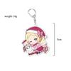 Anime Re:life in a Different World from Zero Schlüsselanhänger Kawaii Rem Ram Acryl Schlüsselanhänger Cartoon Figuren Anhänger Cosplay Schmuck