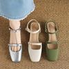 Summer empty sandals women's Korean version round head rubber soft sole women's flat sandals new large size shoes bag head sandals