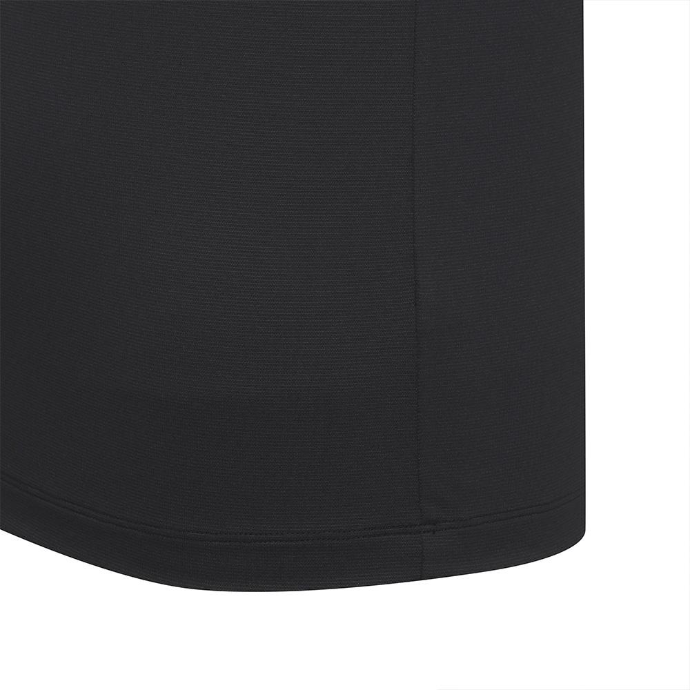 MALBON GOLF Back Bucket Point Mock Neck T-Shirt Black (Man)