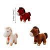 Soft Stuffed Horse Doll 25cm Zodiac Pony Figurine Good Luck Horse Plush Doll  Home